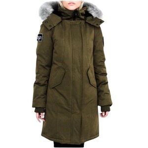 Toboggan Vanessa Parka in Olive Size M